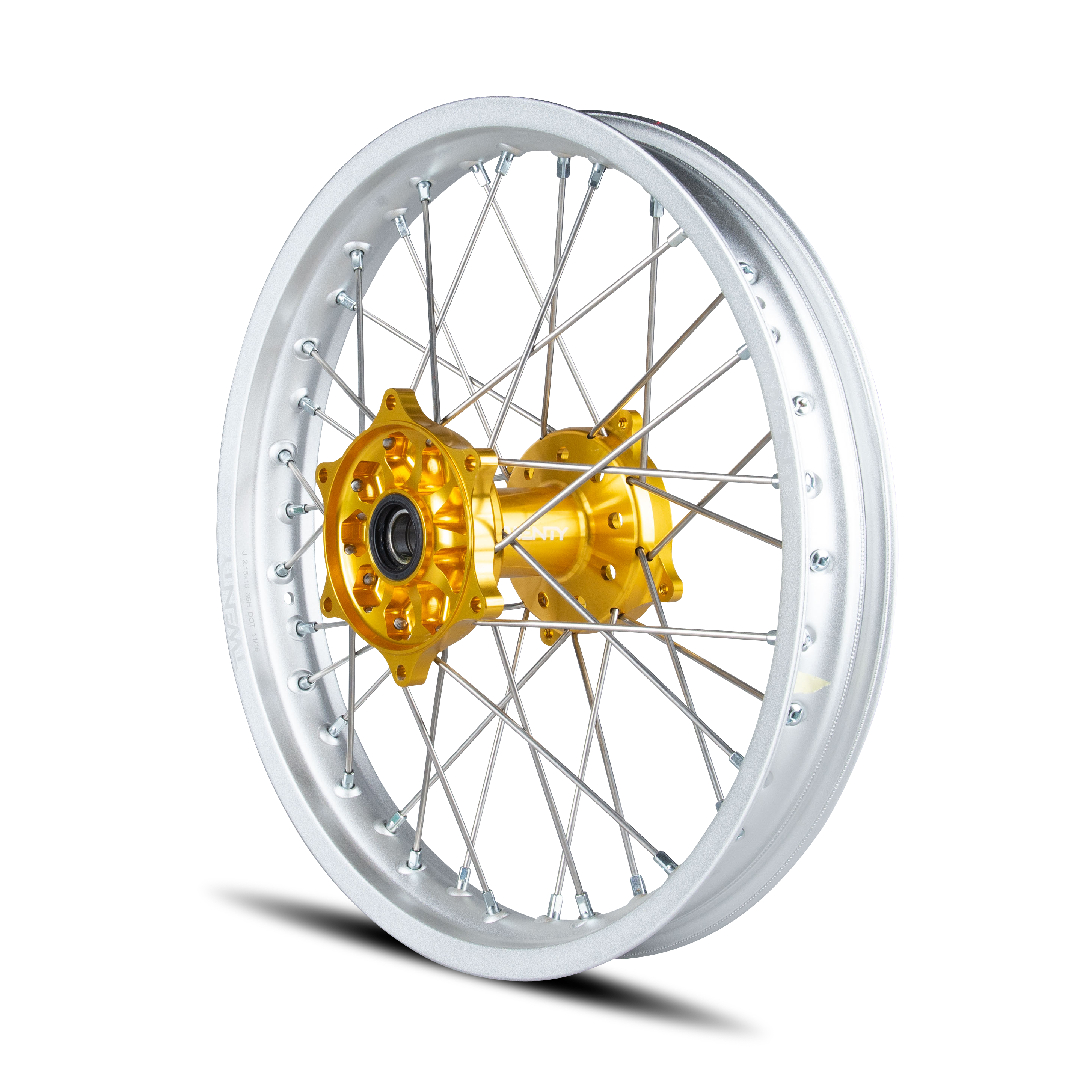 Twenty MX Rear Wheel Silver-Gold 18"
