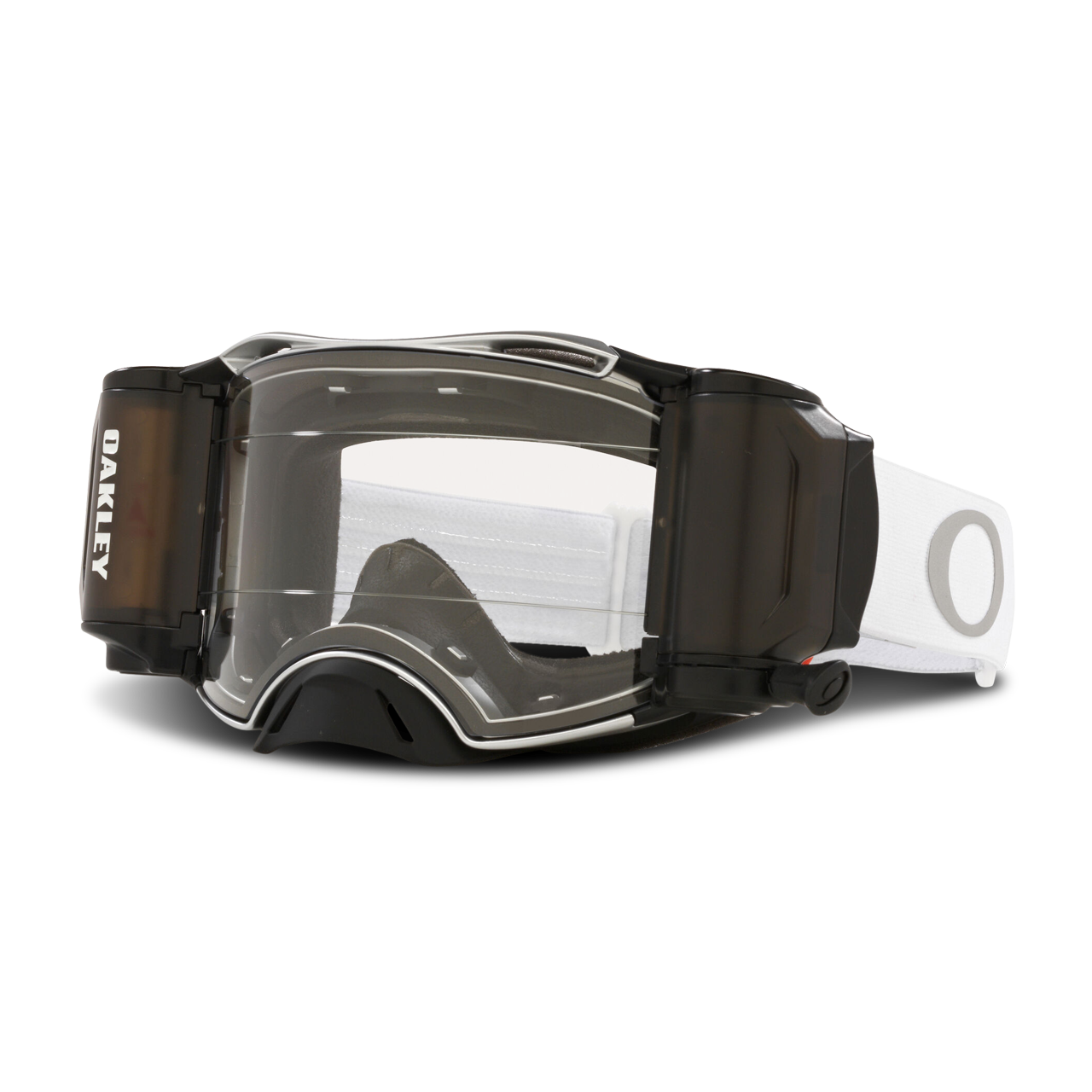 Oakley Tuff White Roll Off MX Goggles Clear - Buy now, get 23% off | 24MX