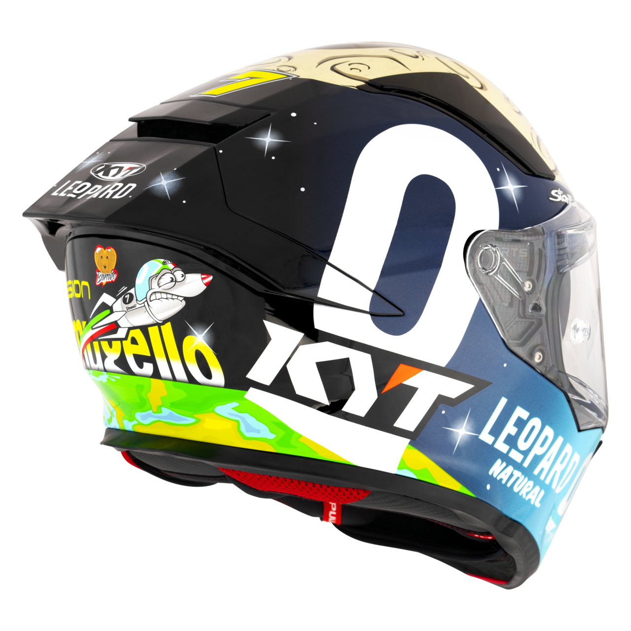 KYT R2R Max Full Face Helmet Foggia Mugello Replica 2022