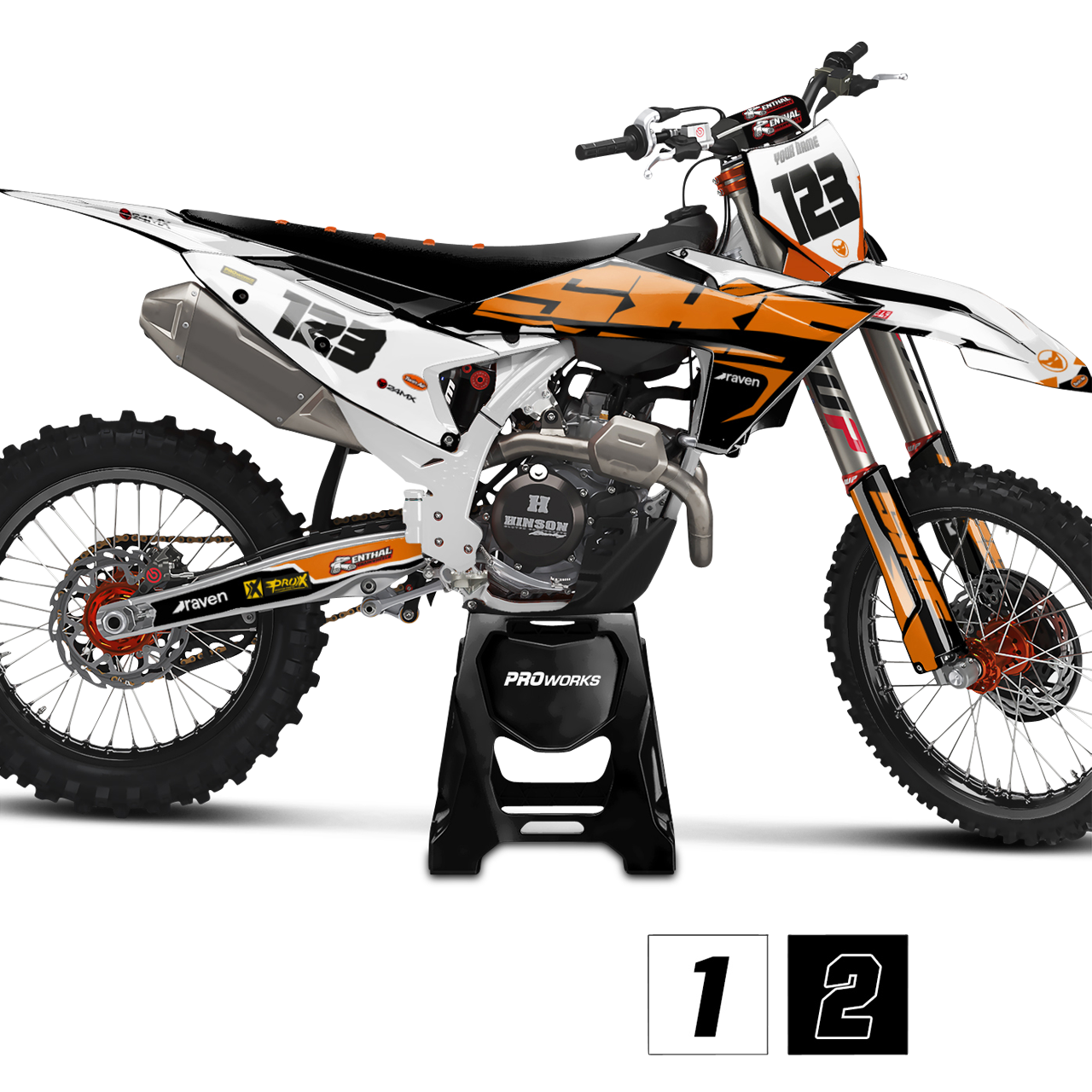 Sada Polepů 24MX KTM Ultimate