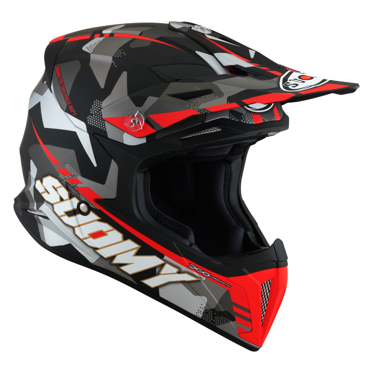 Casco de Cross Suomy X-Wing Camouflager