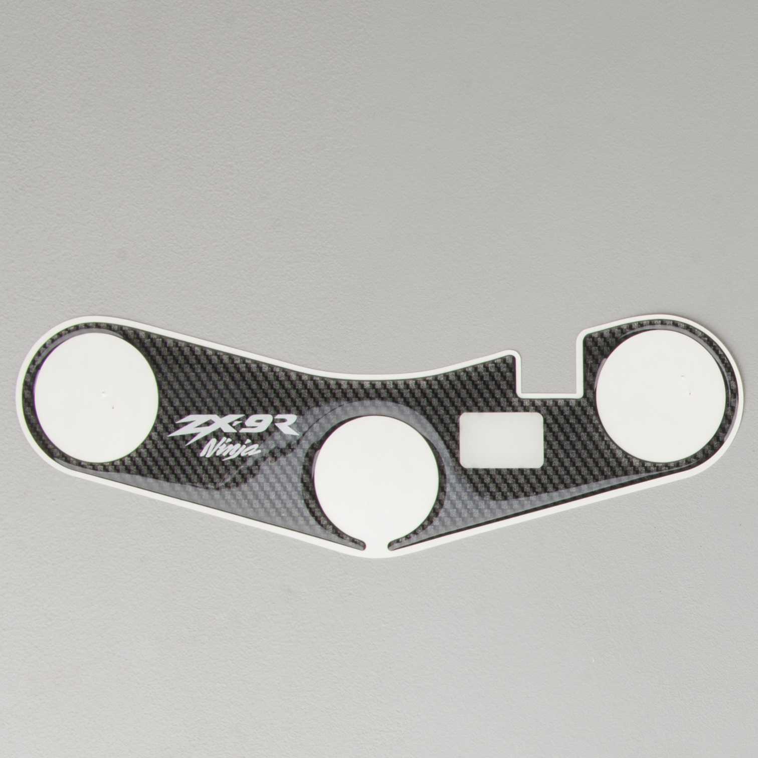 Autocollant Té de Fourche OneDesign Carbon