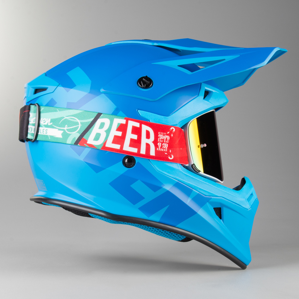 Raven Edge Magnetic Blackout MX Goggles