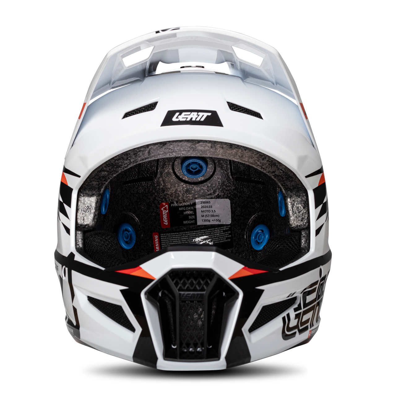 Leatt Moto 3.5 V25 MX Helmet Kit with Goggles