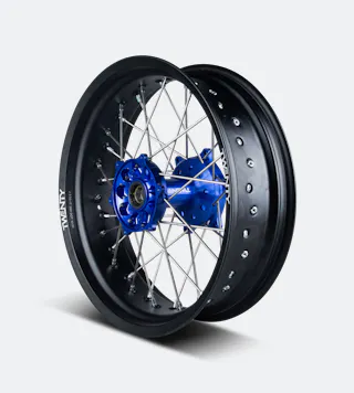 Twenty Supermotard Rear Wheel Black-Blue 17"