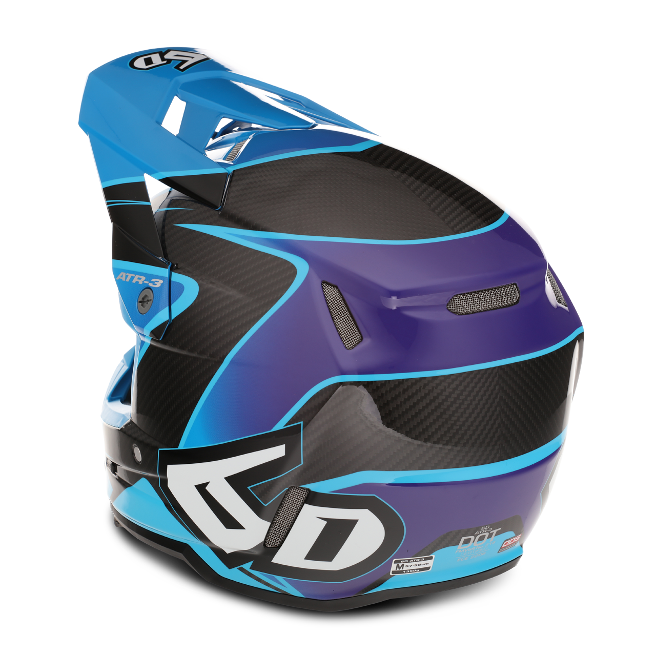 Casco de Cross Niño 6D ATR-3Y Wave