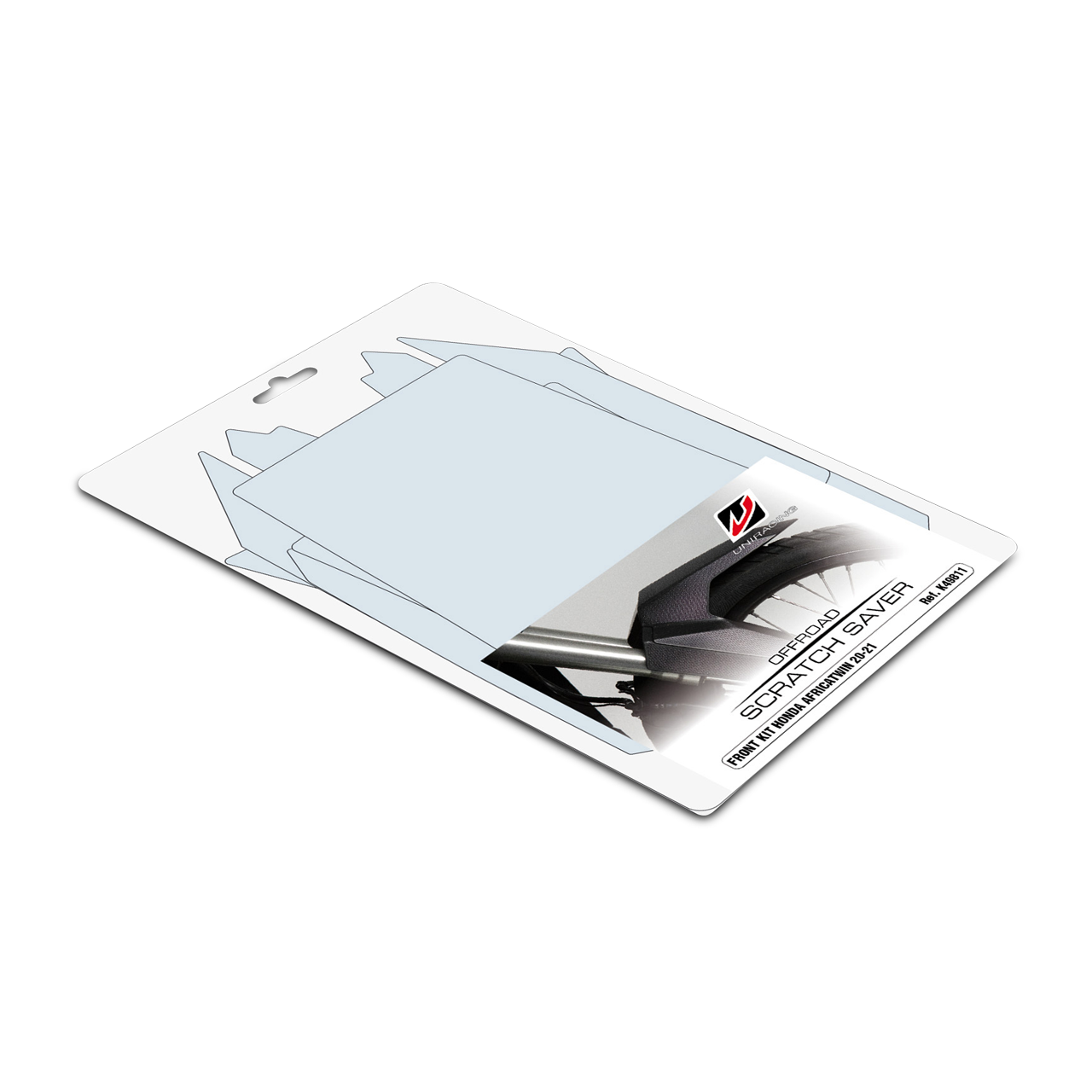 Uniracing Protection Decal Front Kit Transparent