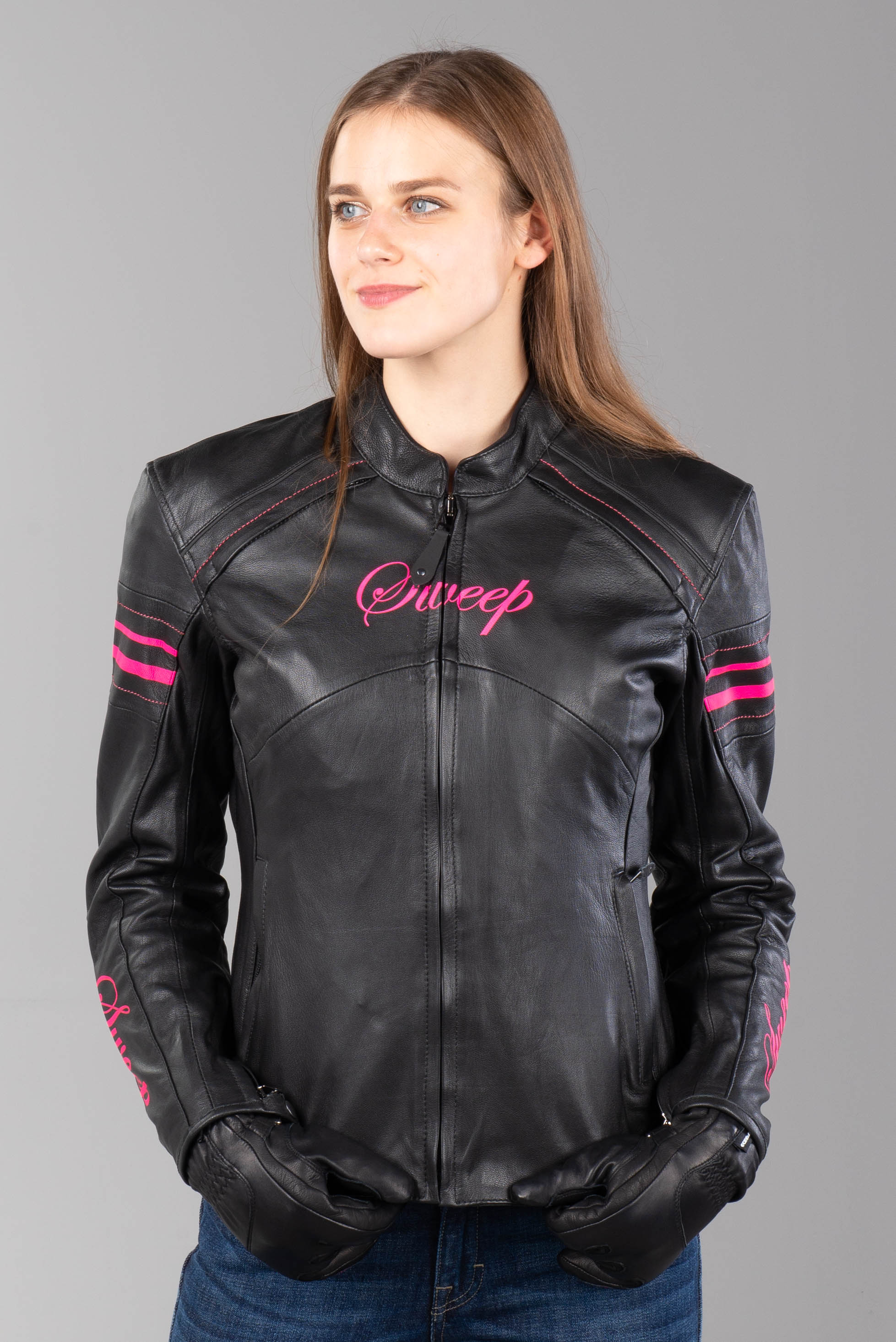 Sweep Skinnjacka Pinky Dam Rosa Svart Nu 5% rabatt XLmoto.se Sweep Skinnjacka Pinky Dam Rosa Svart Nu 5% rabatt XLmoto.se