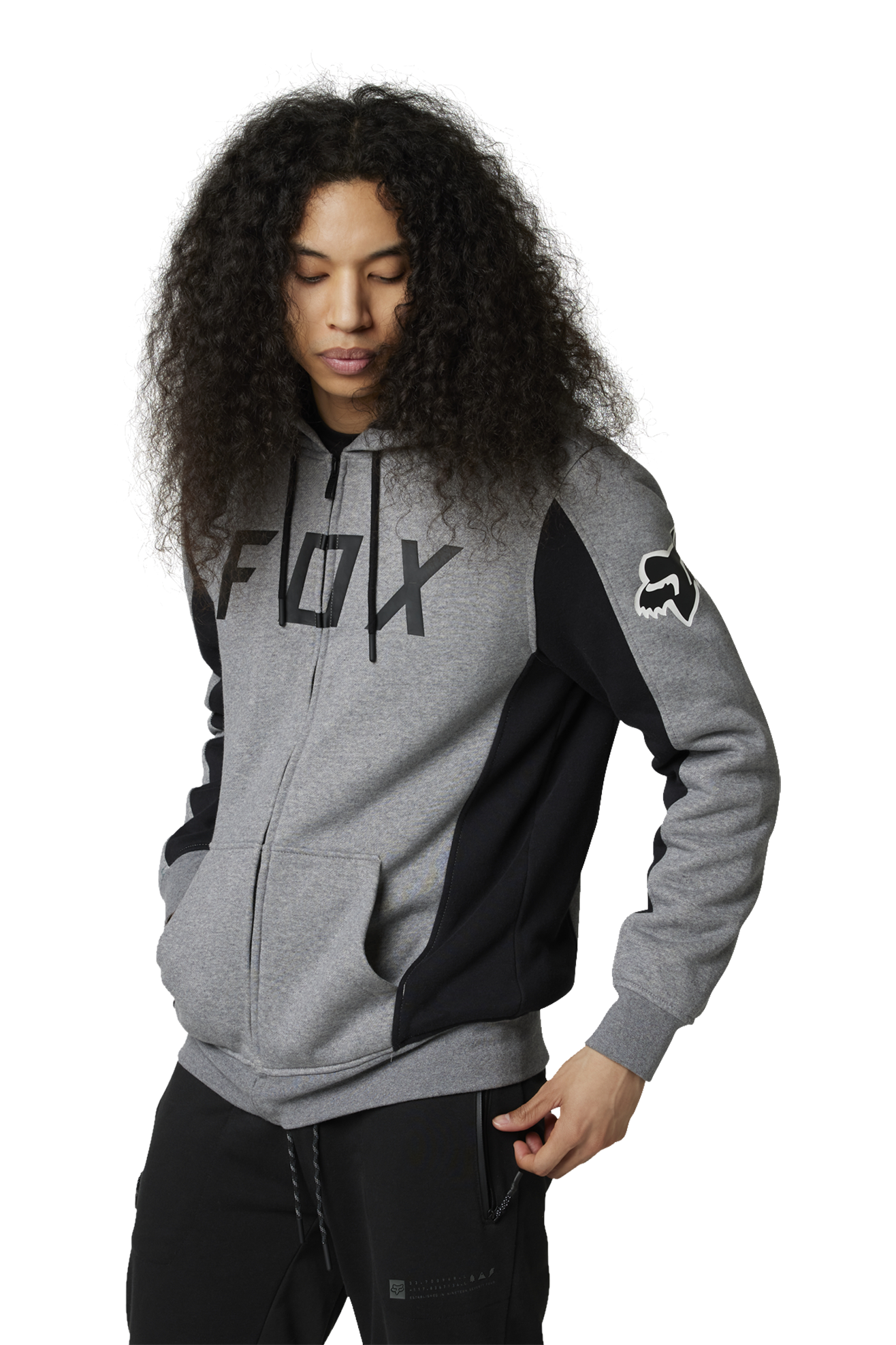 Vest Fleece FOX The Title Sasquatch Heather
