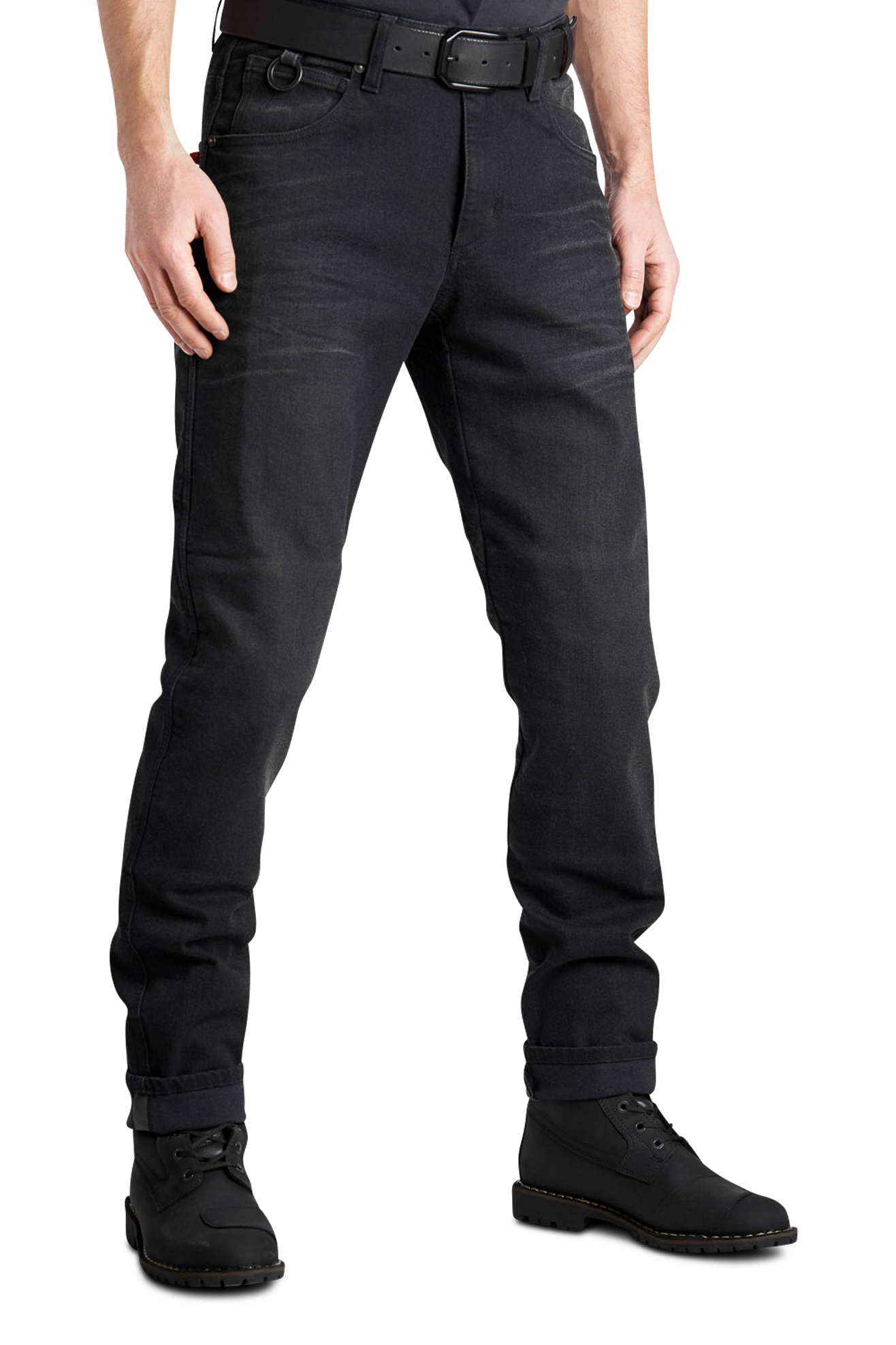 Pando Moto BOSS Dyn 01 Slim-Fit Motorcycle Jeans