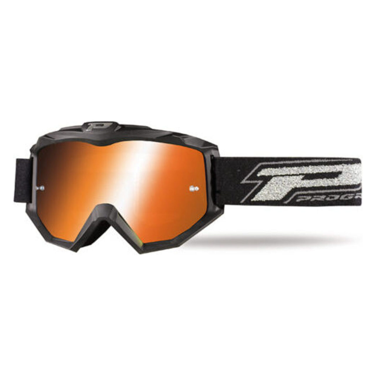 ProGrip 3204 MX Goggle Matte Black/Orange Mirror