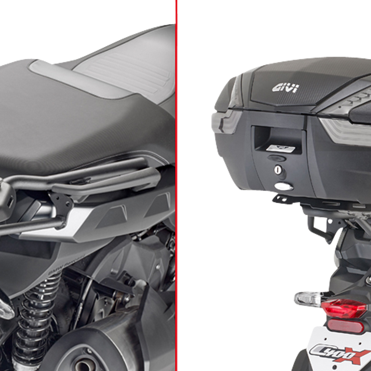 Parrilla Trasera Específica Para Scooter Givi MONOKEY/MONOLOCK
