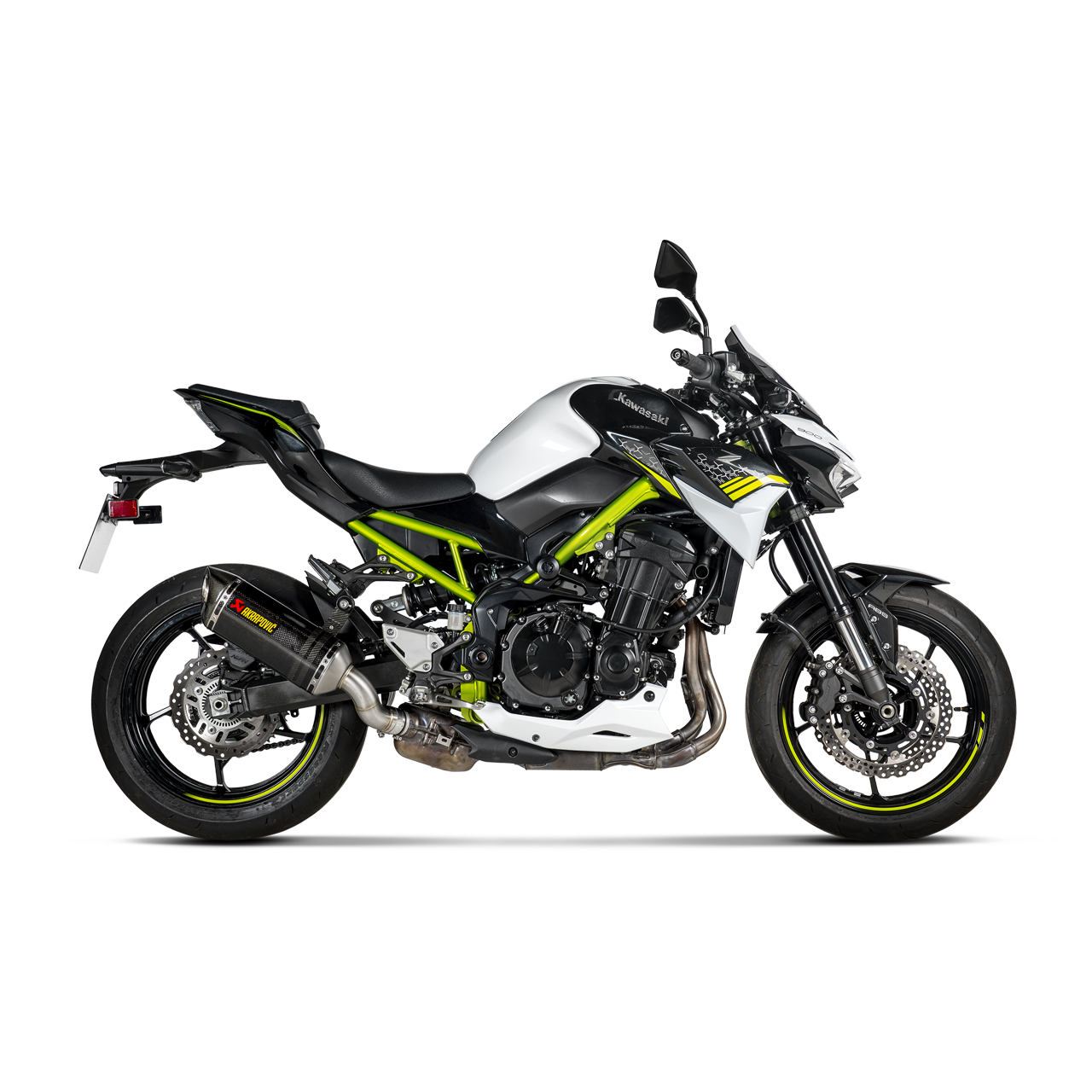 Silenziatore Slip-On Akrapovič Carbonio