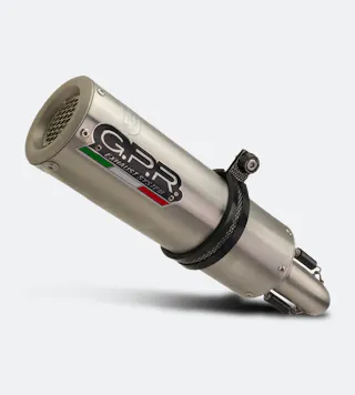 G.P.R. Scooter M3 Inox Full System Brushed Stainless Steel