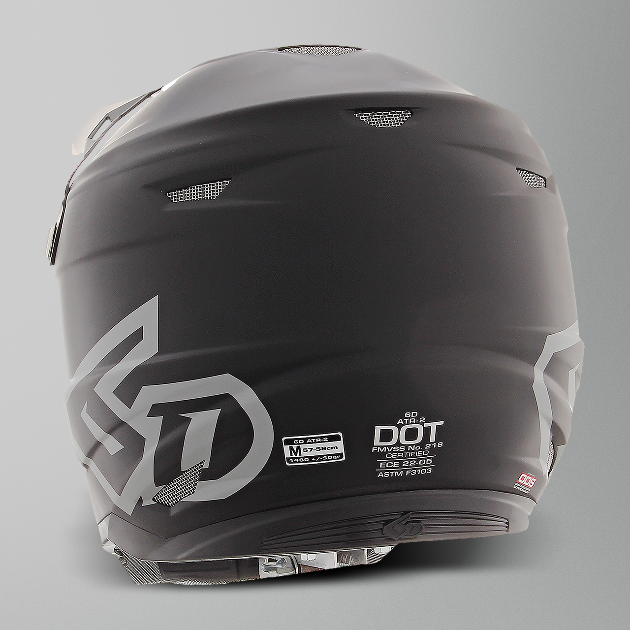6D ATR-2 Solid MX Helmet