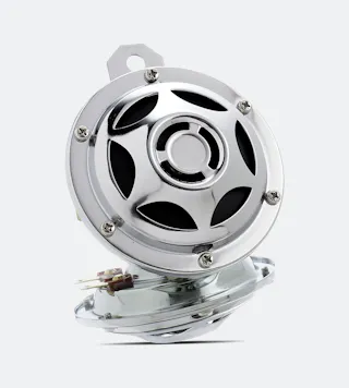 CustomAcces Sheriff Horn Chrome 99x40mm