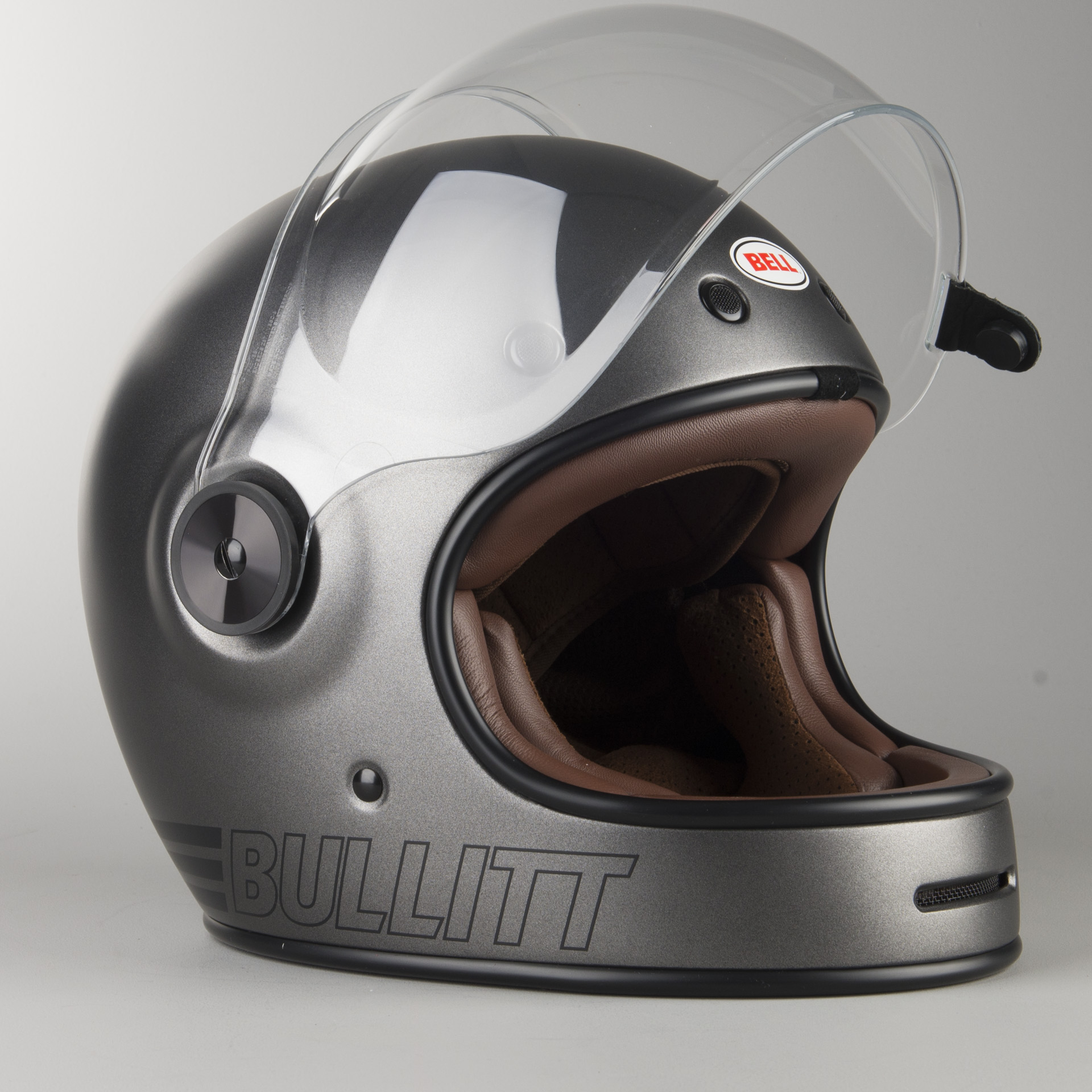bell bullitt helmet retro matte metallic titanium GT road enthusiasts and blends timeless style with cutting Bell Bullitt Helmet Review at
