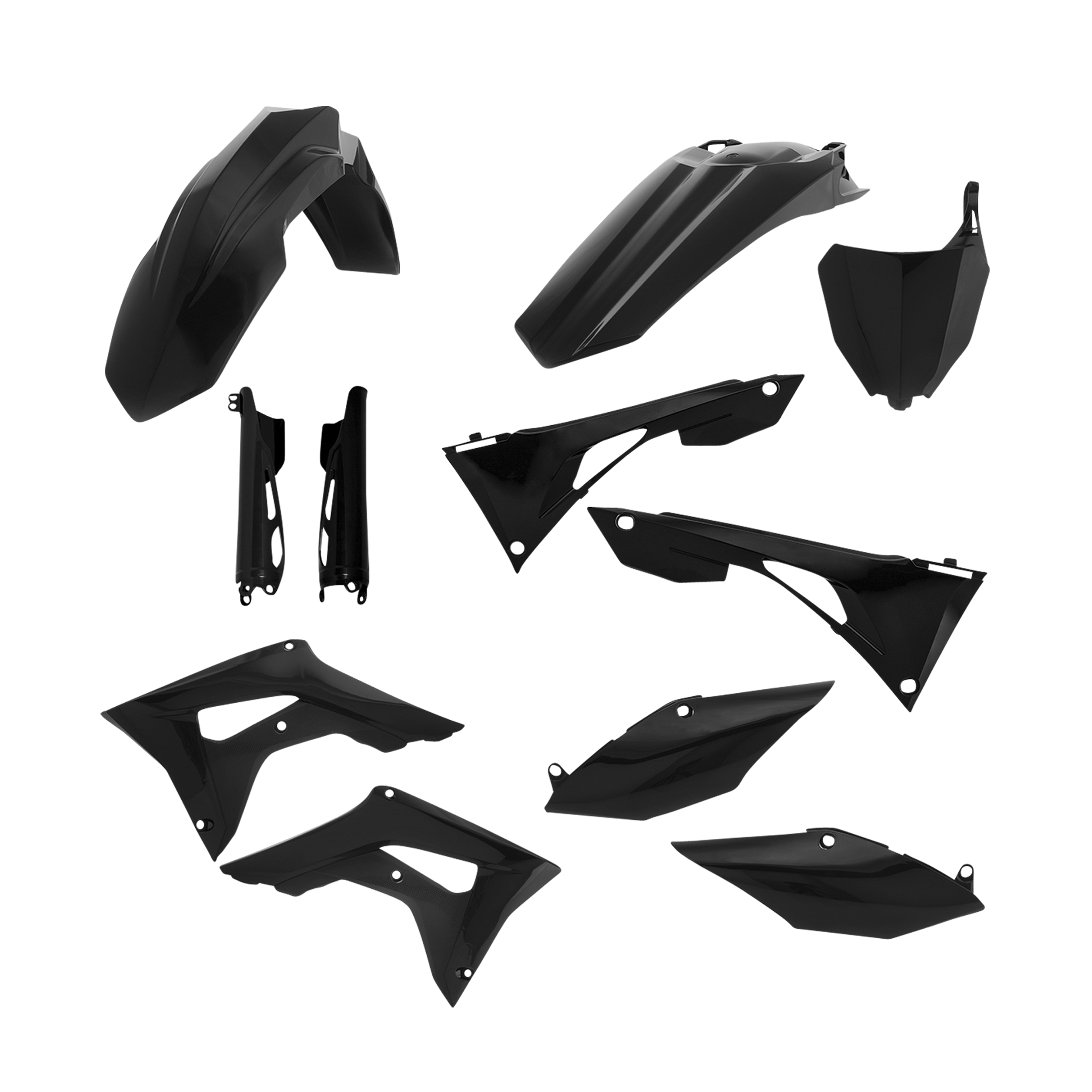 Plastikset Komplett Acerbis 7 Delar Schwarz Jetzt 12 Ersparnis 24mx de