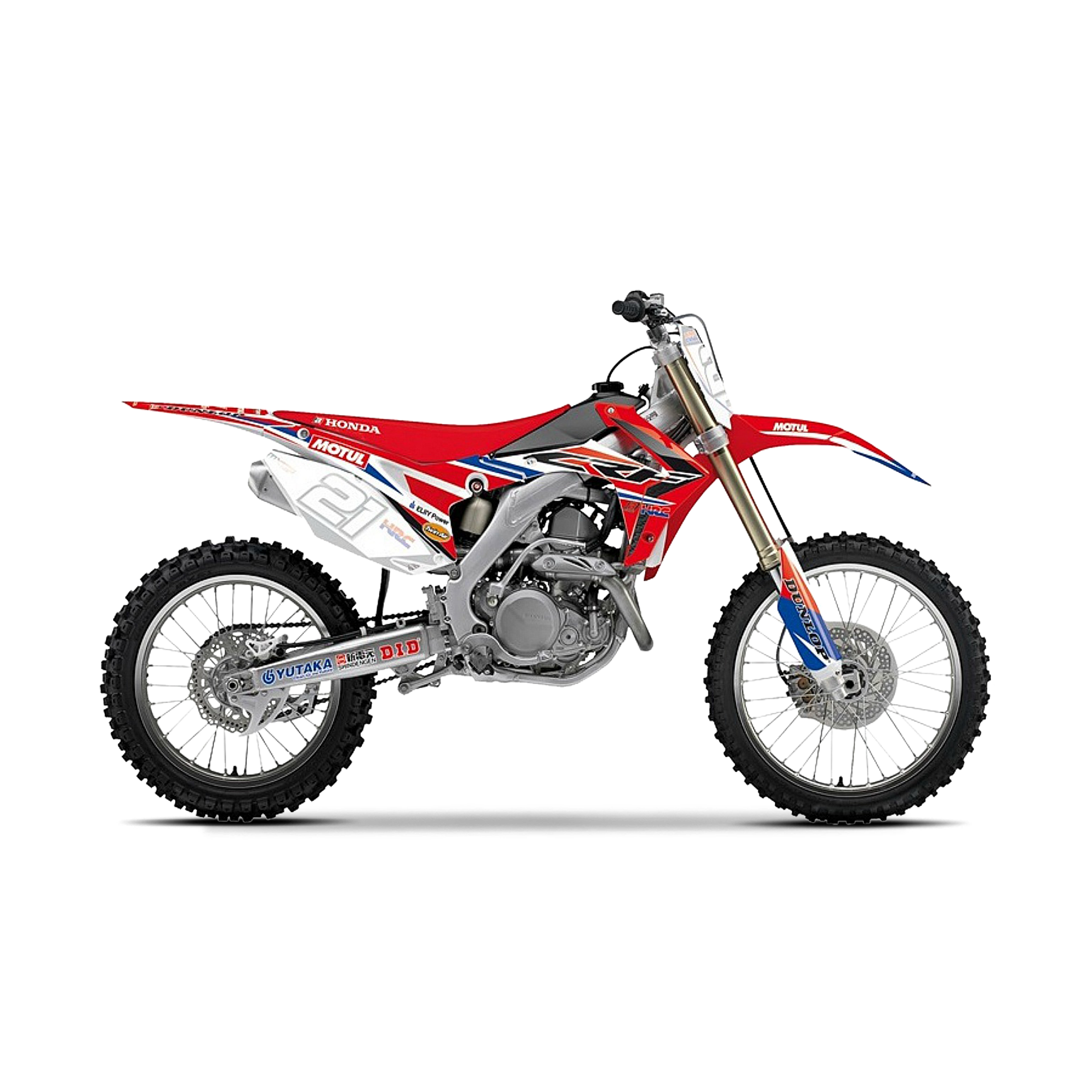 Juego de Adhesivos Blackbird Replica Team HRC 2016