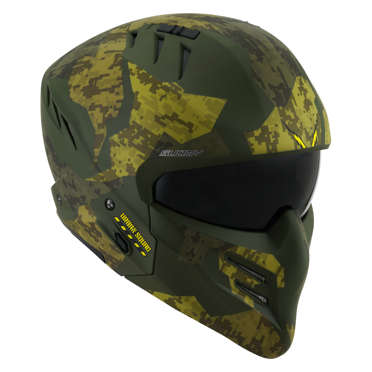 Suomy Armor Urban Squad Camouflage Open Face Helmet