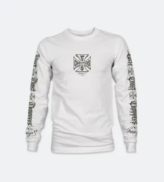Camiseta De Manga Larga West Coast Choppers Gangscript