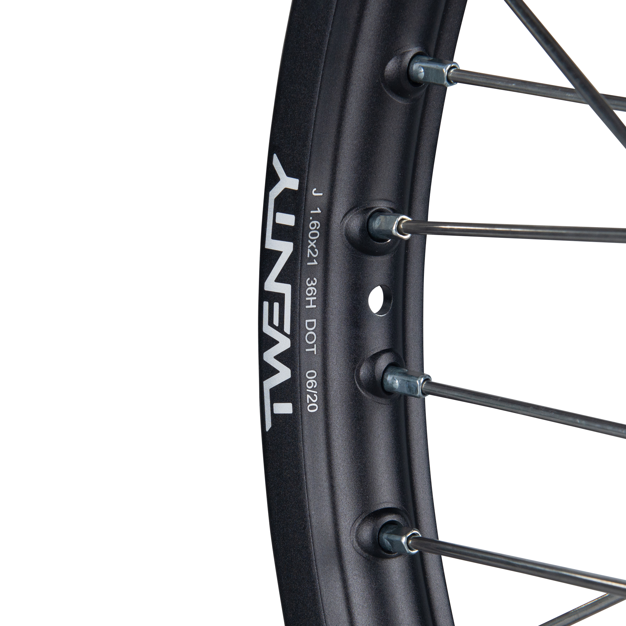 Twenty MX Front Wheel Black-Black 21"
