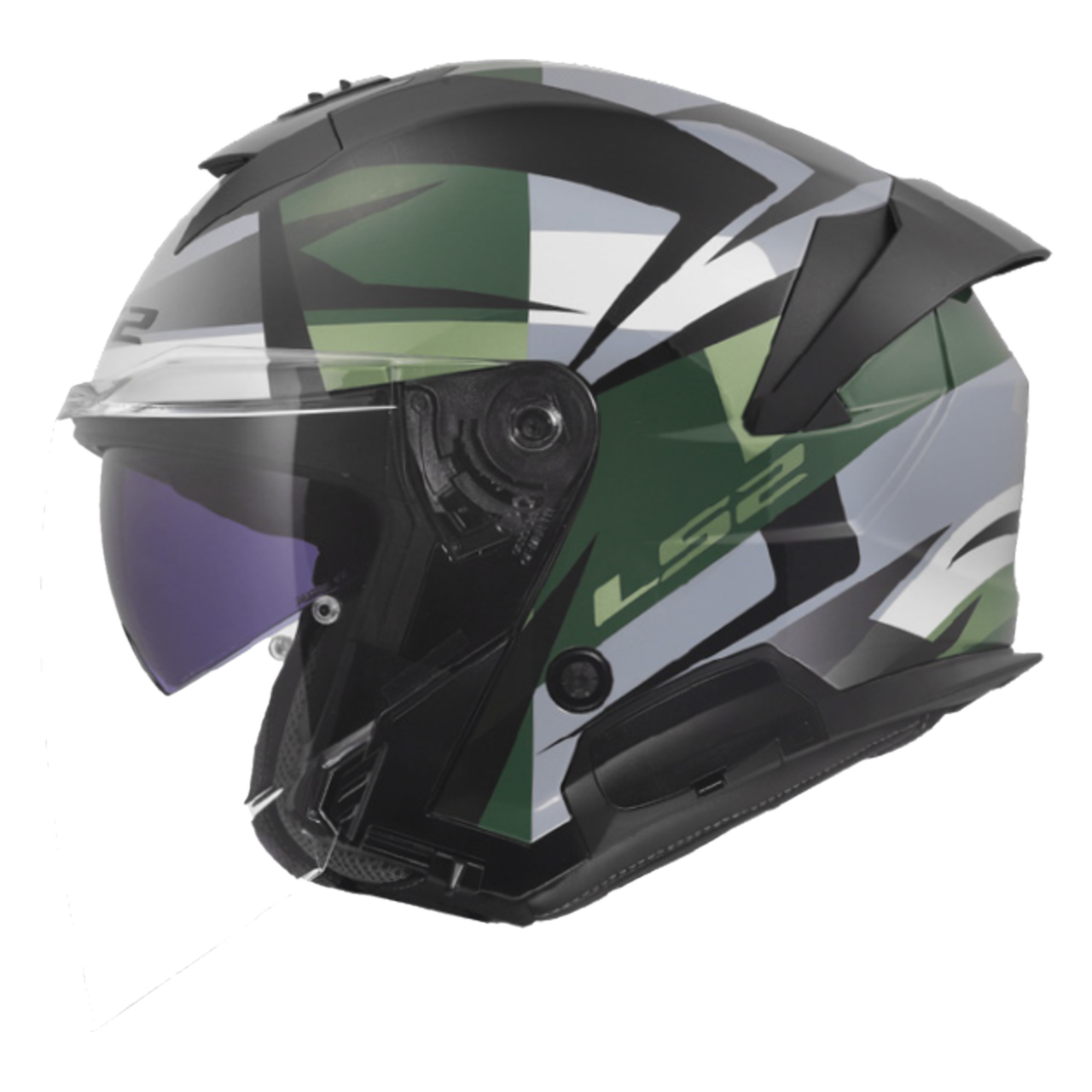 Casque Jet LS2 OF618 Verso II