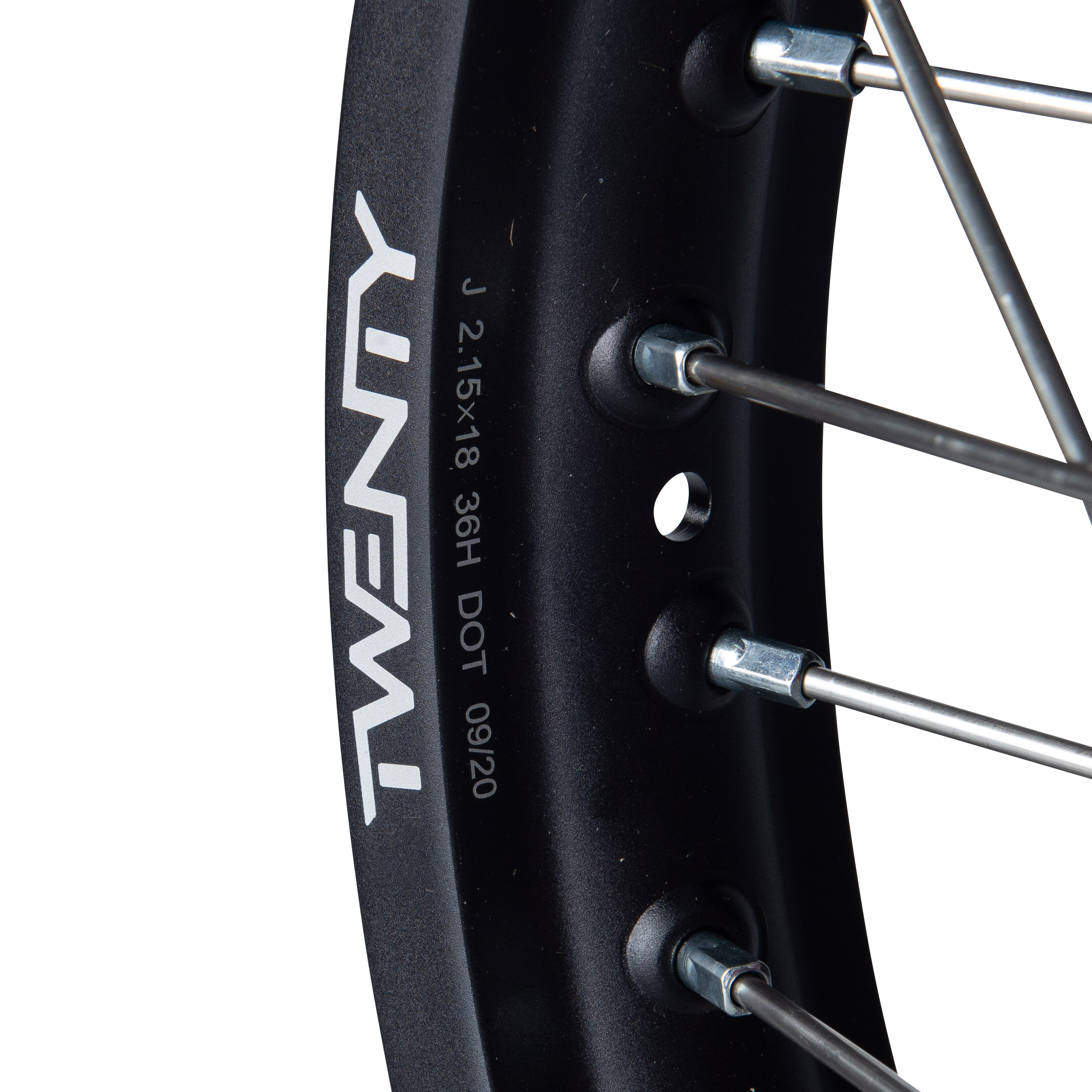 Twenty MX Rear Wheel Black-Red 18"