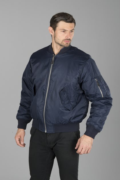 Brandit Ma1 Jacket Dark Navy Lowest Price Guarantee Xlmoto Eu