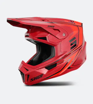 Capacete MX Shot Race Gear Lite Mips Glory 27