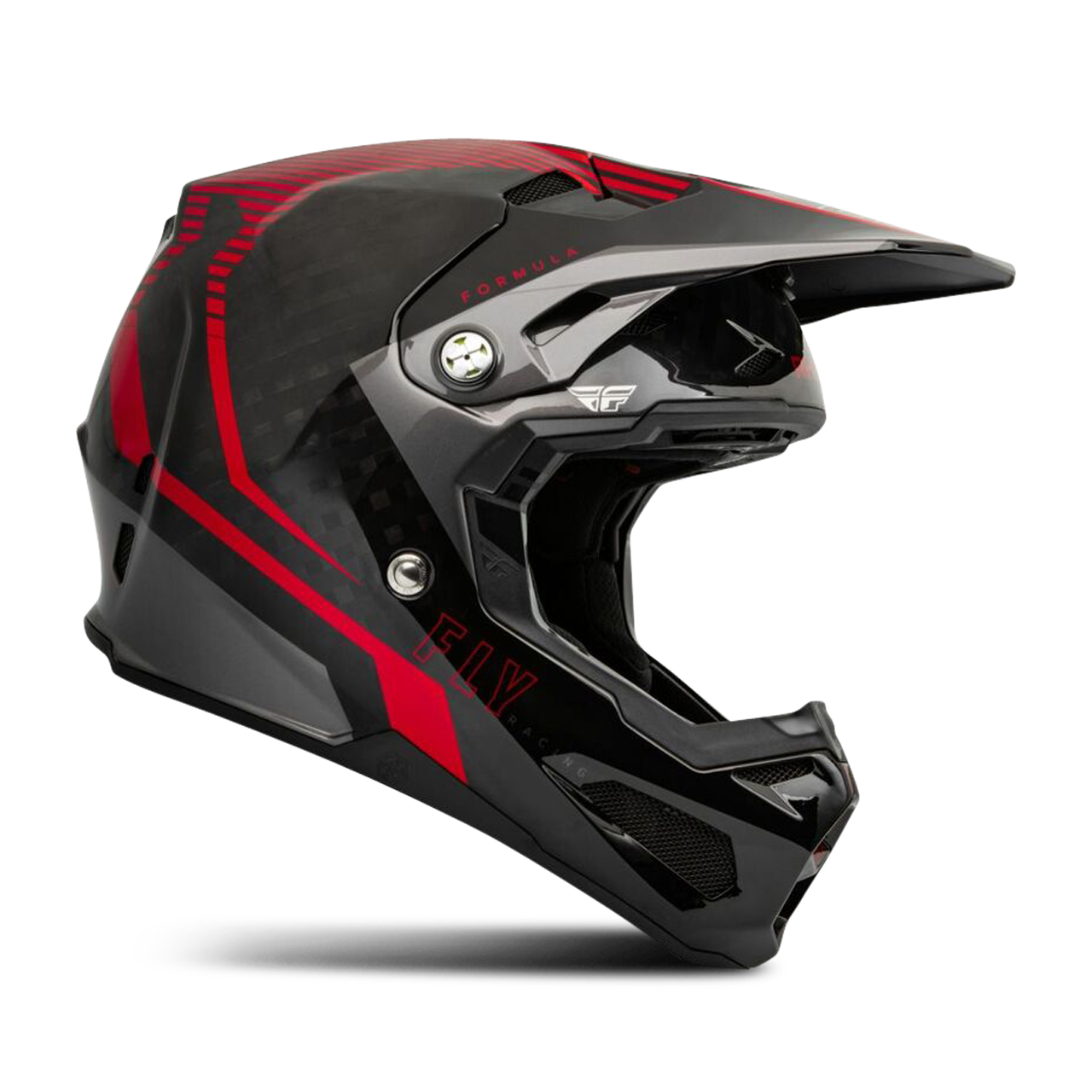 Crosshelm FLY Racing Formula Koolstofvezel