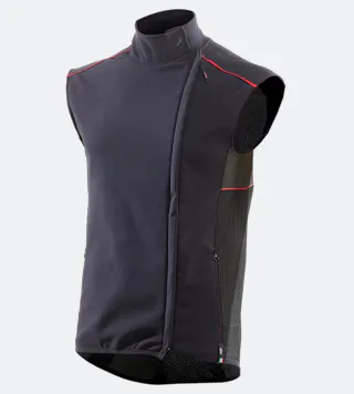Vindtæt Vest SIXS WTS V3 Mid Layer