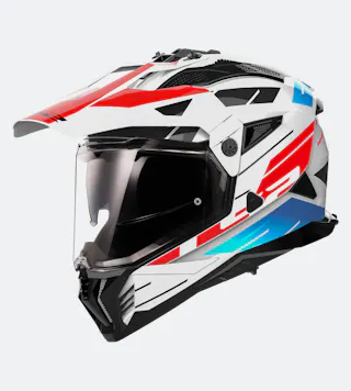 LS2 MX702 Pioneer II Adventure Helmet Namib