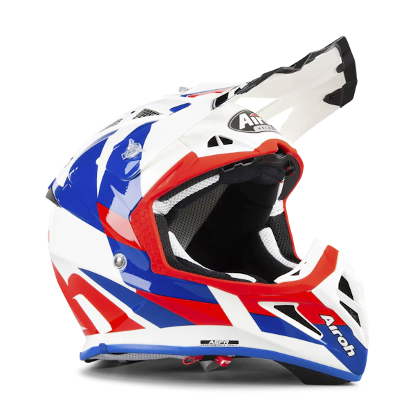 Crosshelm Airoh Aviator Ace Trick Blau Jetzt 10 Ersparnis 24mx De