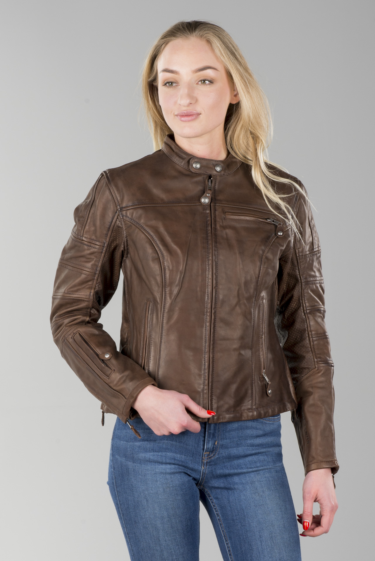 leren blazer dames