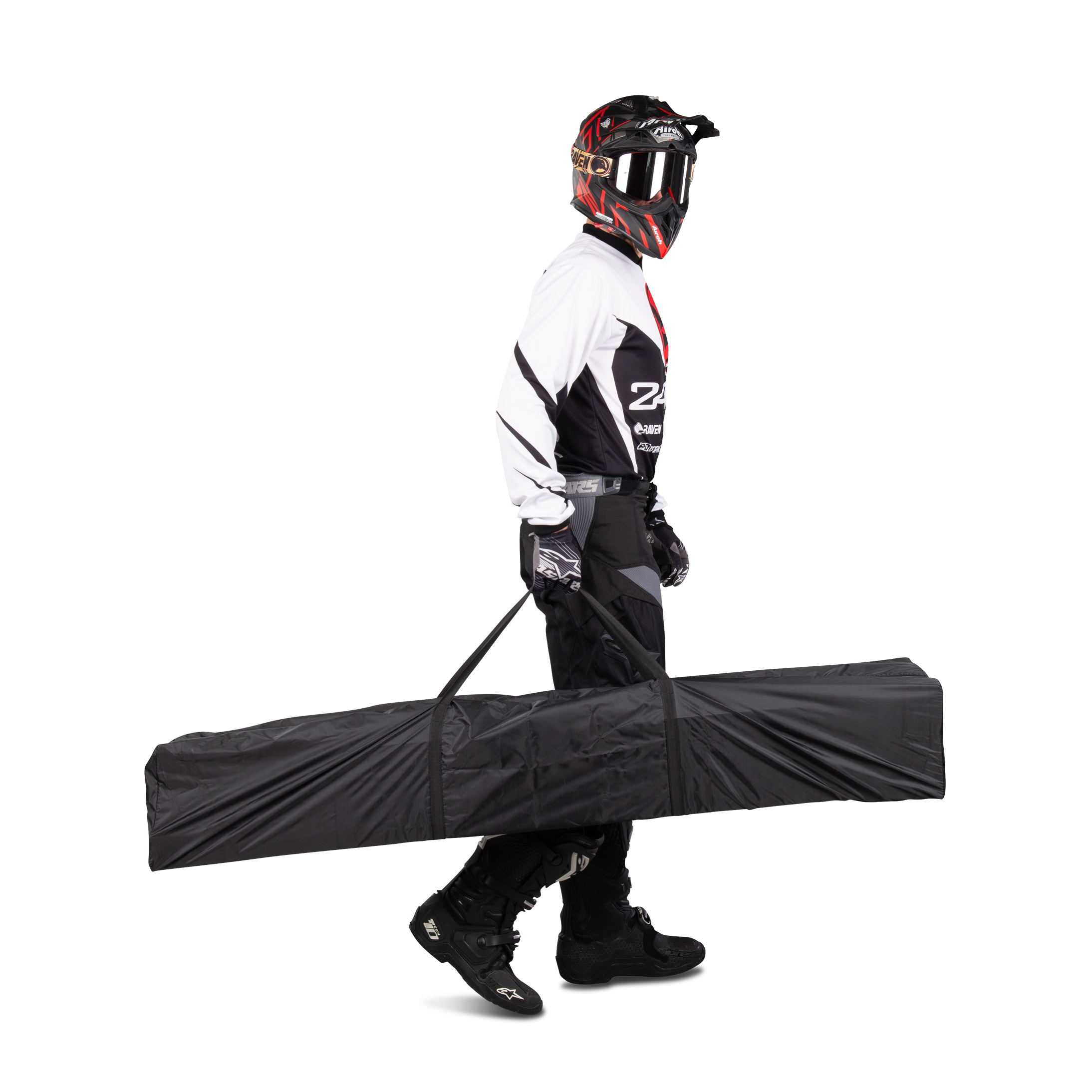 Easy-Up Racetent met Wanden 24MX Grijs