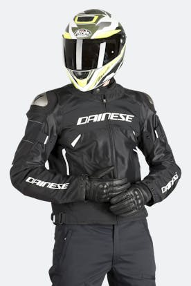 Dainese Dinamica Air D-Dry Jacket Black-White - Get 40% off today