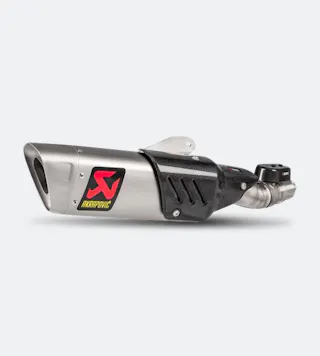 Lyddæmper Akrapovič Slip-On Line Titanium