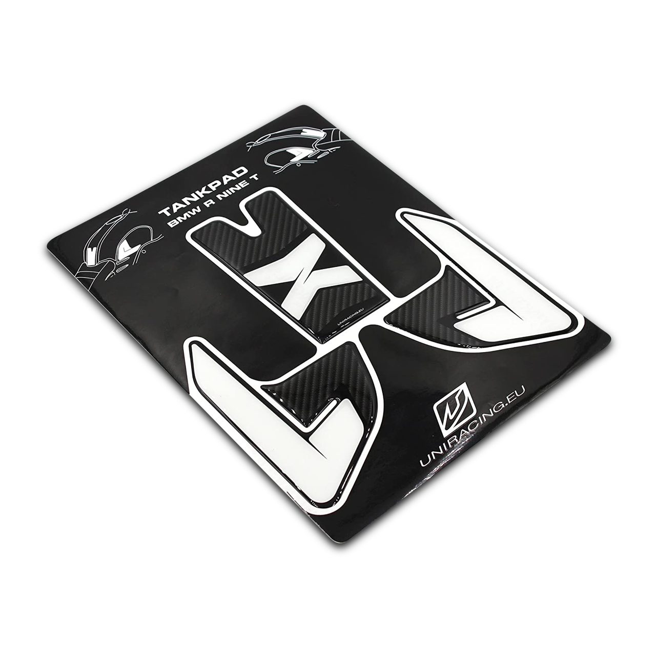Uniracing Tank Pad Black-Grey