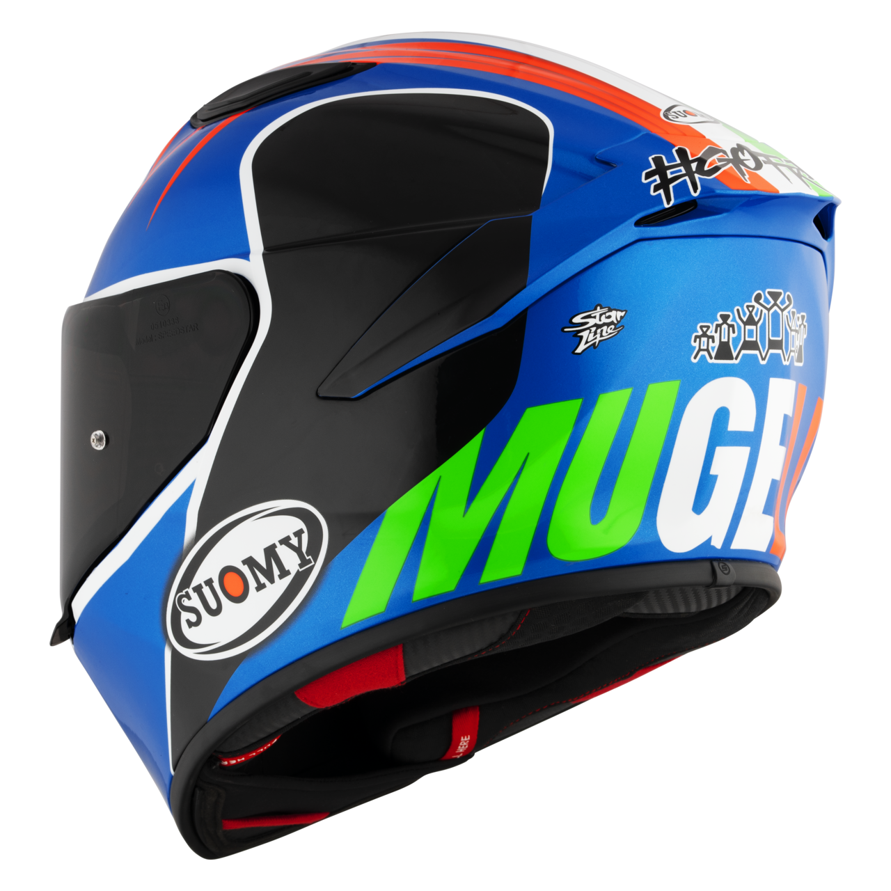Suomy Track-1 Full Face Helmet Pecco Mugello 2022