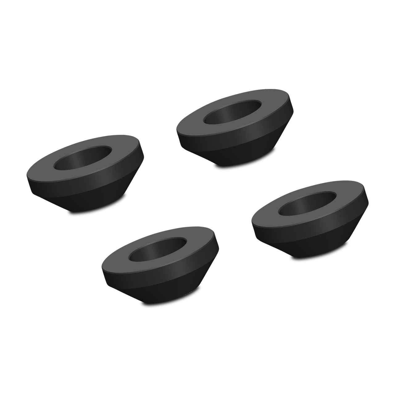 CNC Racing Flange Spacers Fuel Tank Cap