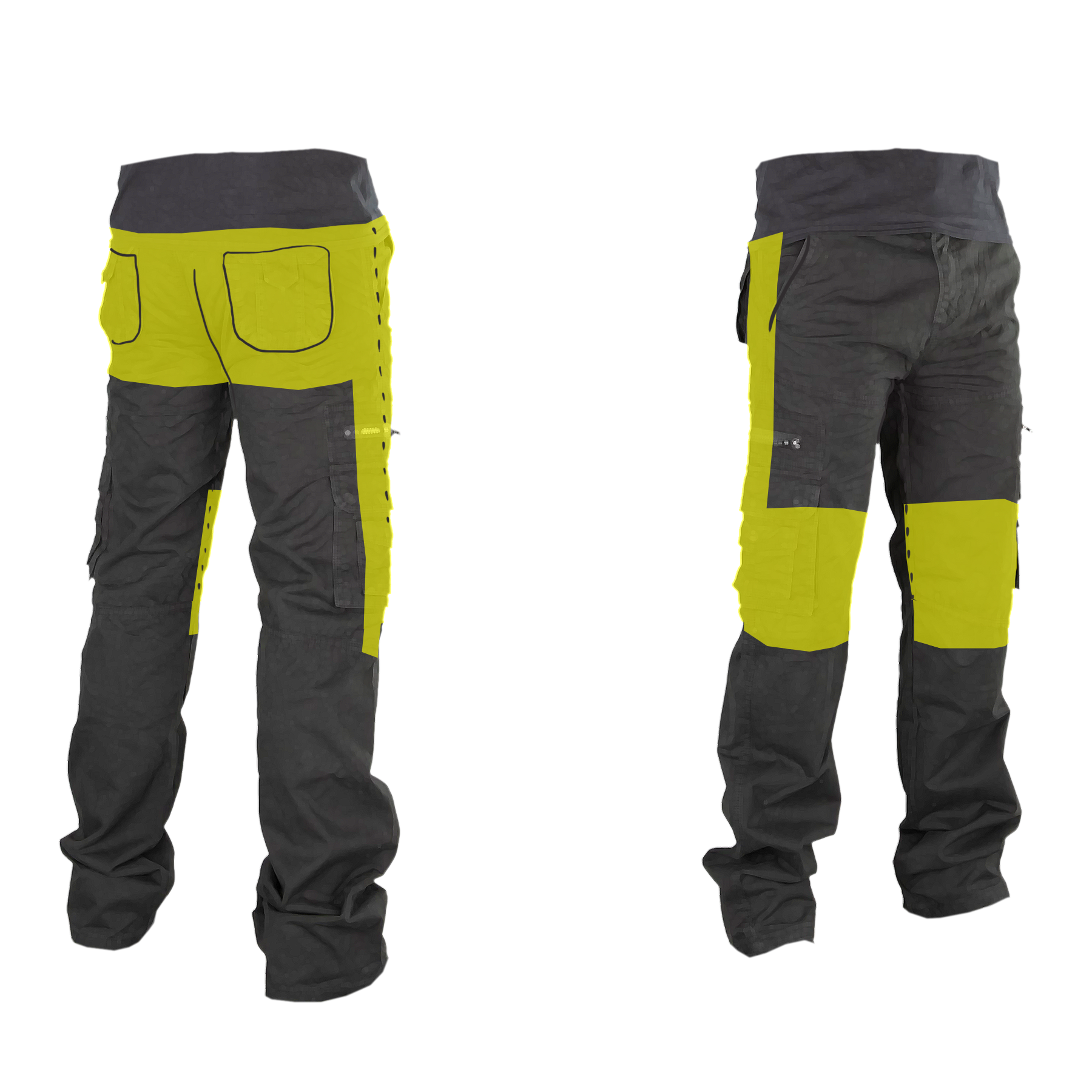 Pantalones Cargo Course Caféman Refuerzo Aramida