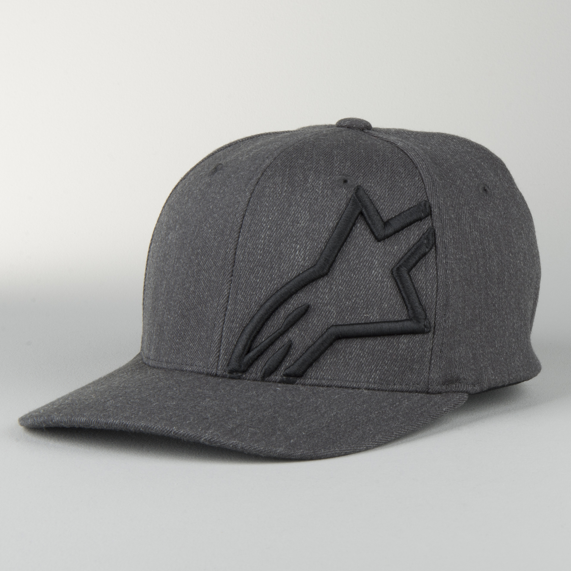 Black// White Alpinestars Corp Shift 2 Flexfit Motor Bike Motocross Cap Hat
