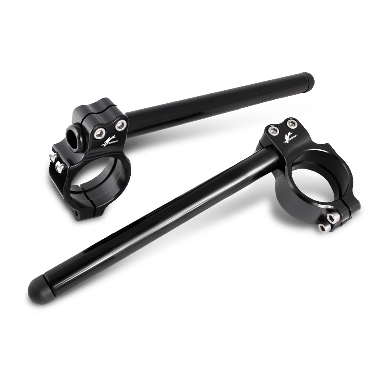 Clip-On Stuur Valter Moto Type 1 Ø50 (Paar) Zwart