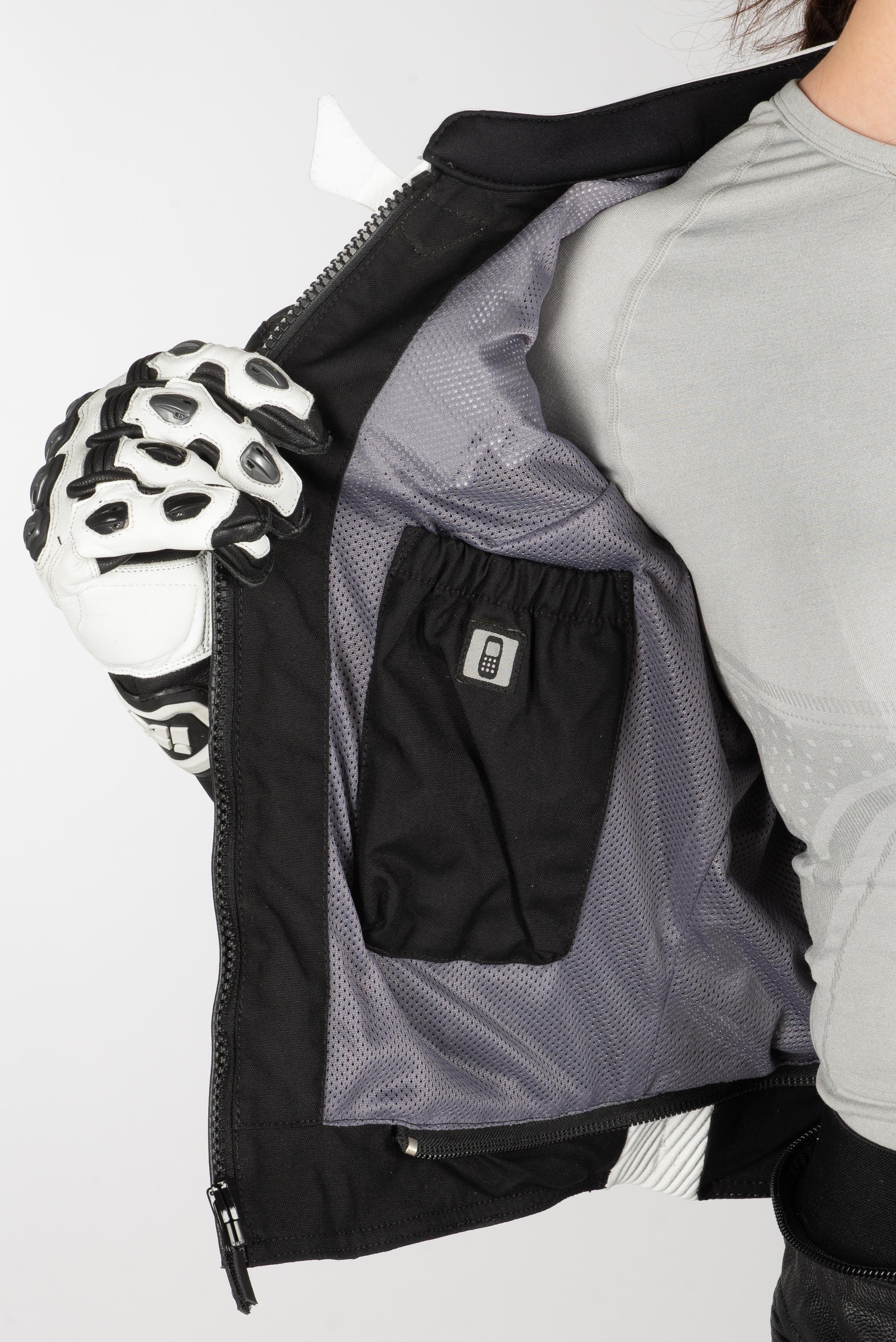 Combinaison en Cuir Femme iXS Sport LD RS-1000 2 Pièces