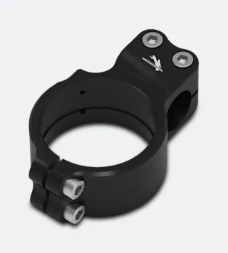 Clip-Ons Ring Højre Valter Moto Ø51, Sort