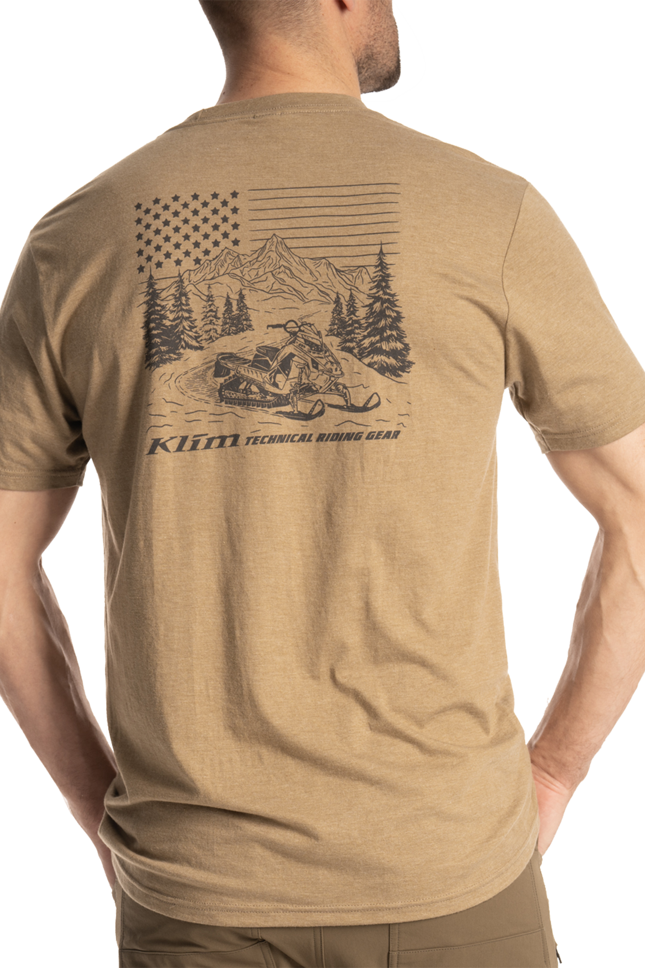 Тениска Klim Frontier Tri-Blend
