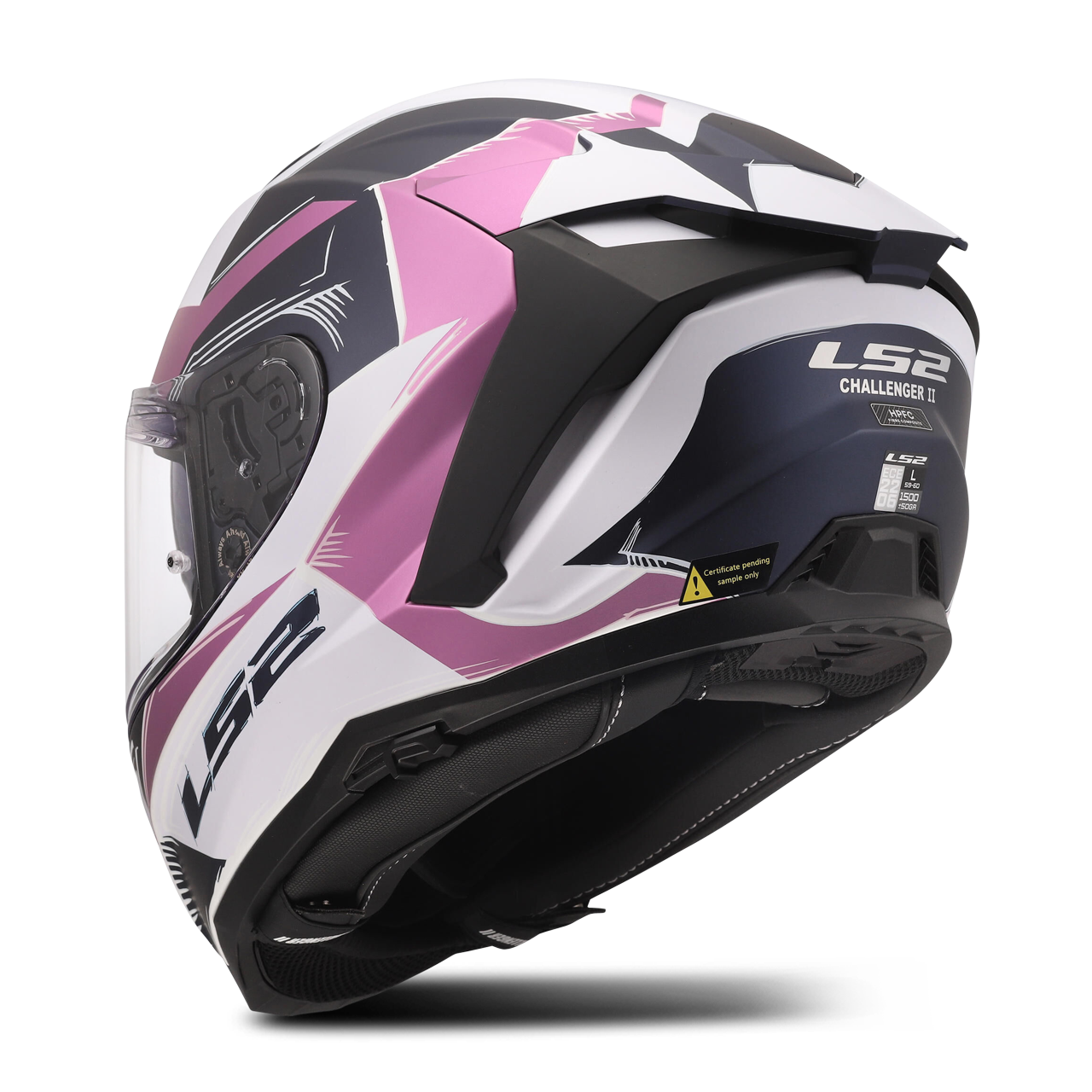 LS2 FF817 Challenger II Flaman Lavender Full Face Helmet