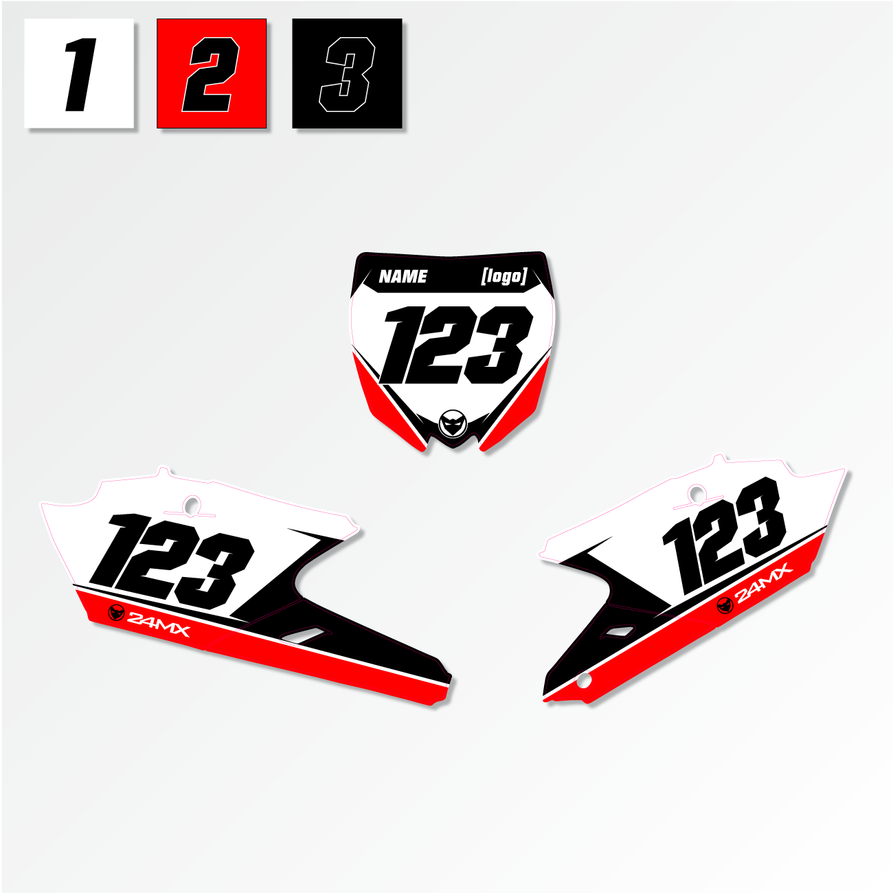 Vermogen Nummerplaatstickers