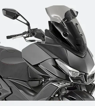 Givi Scooter Xciting VS 400 Smoke Windshield